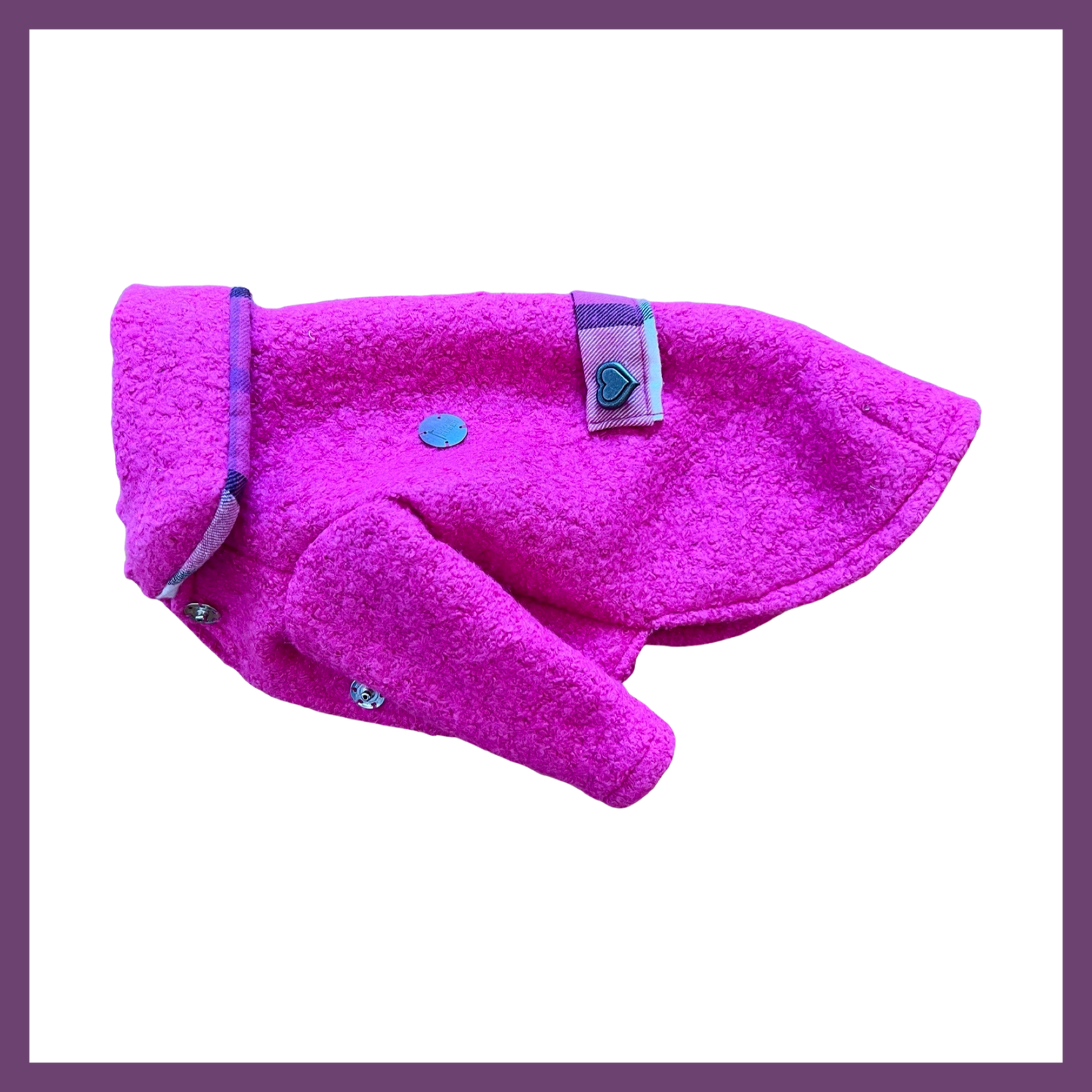 Boiled Wool Coat - Available in Multiple Colours