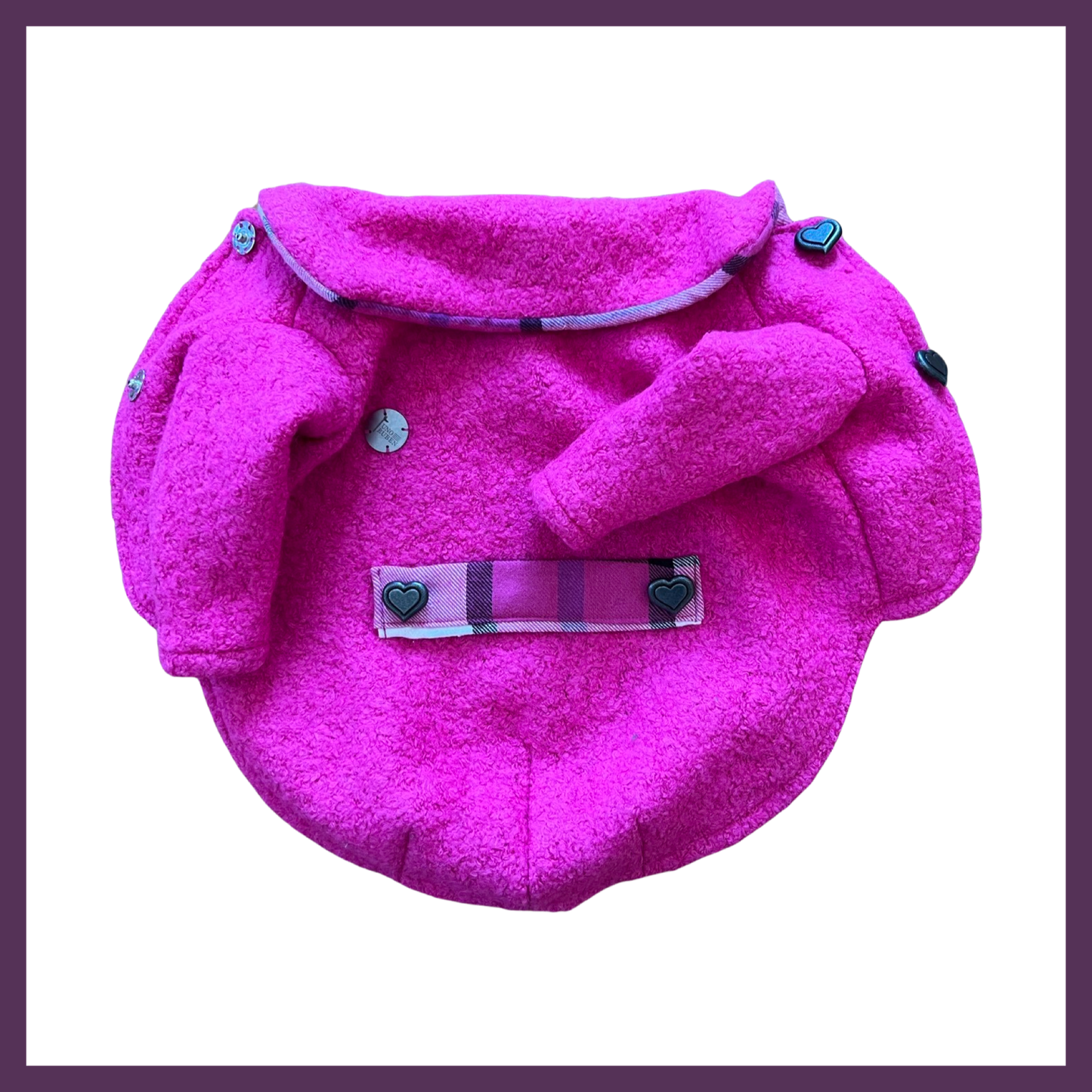 Boiled Wool Coat - Available in Multiple Colours
