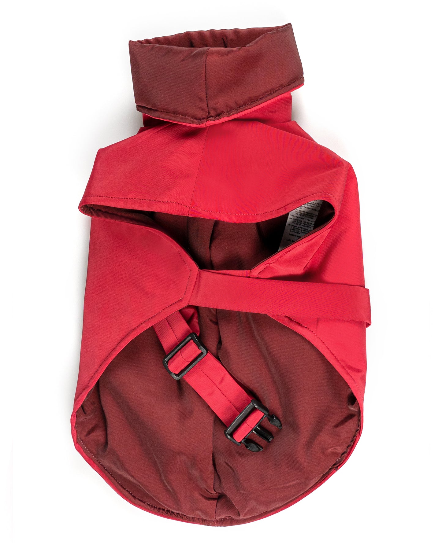 Sporty waterproof wrap coat