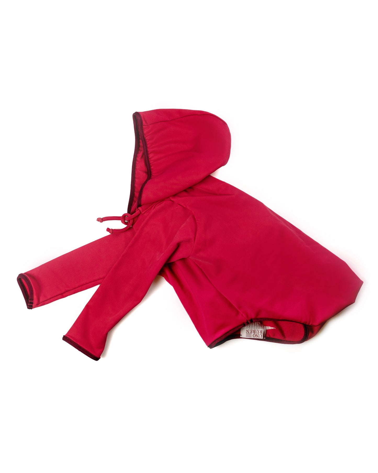 Long sleeves hoody top without lining