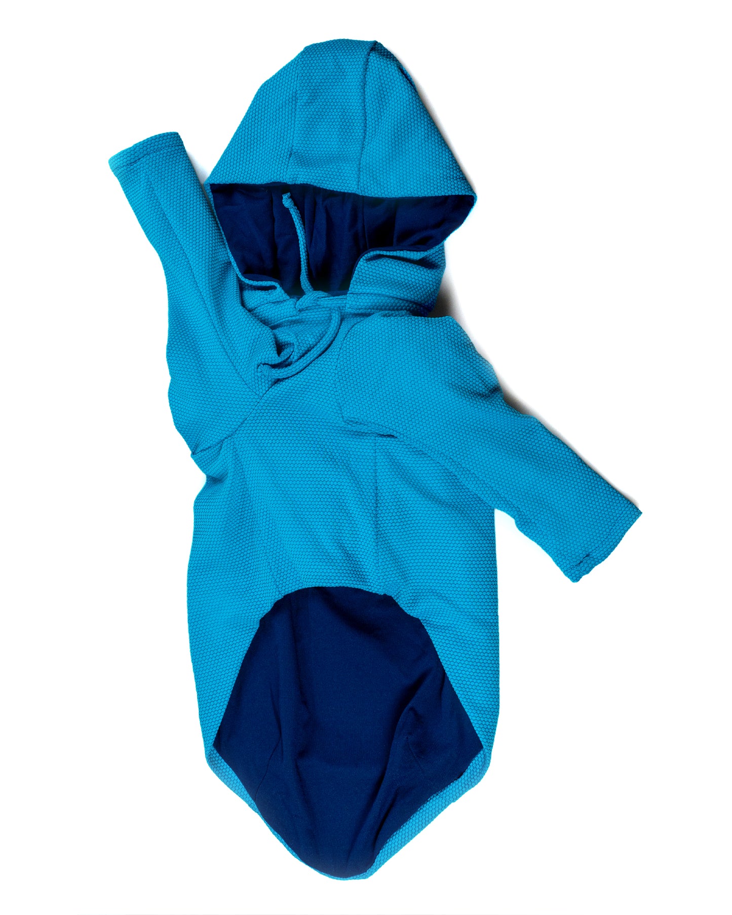 Long sleeves hoody top with lining