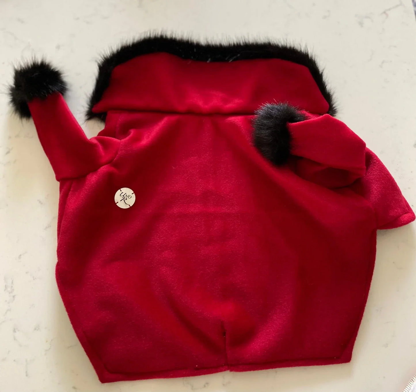 Red Passion Coat - UnoRuben