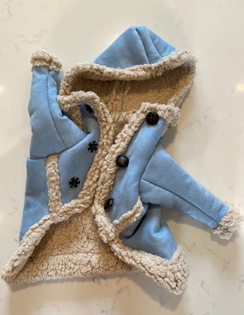 Faux Sheepskin Coat - UnoRuben