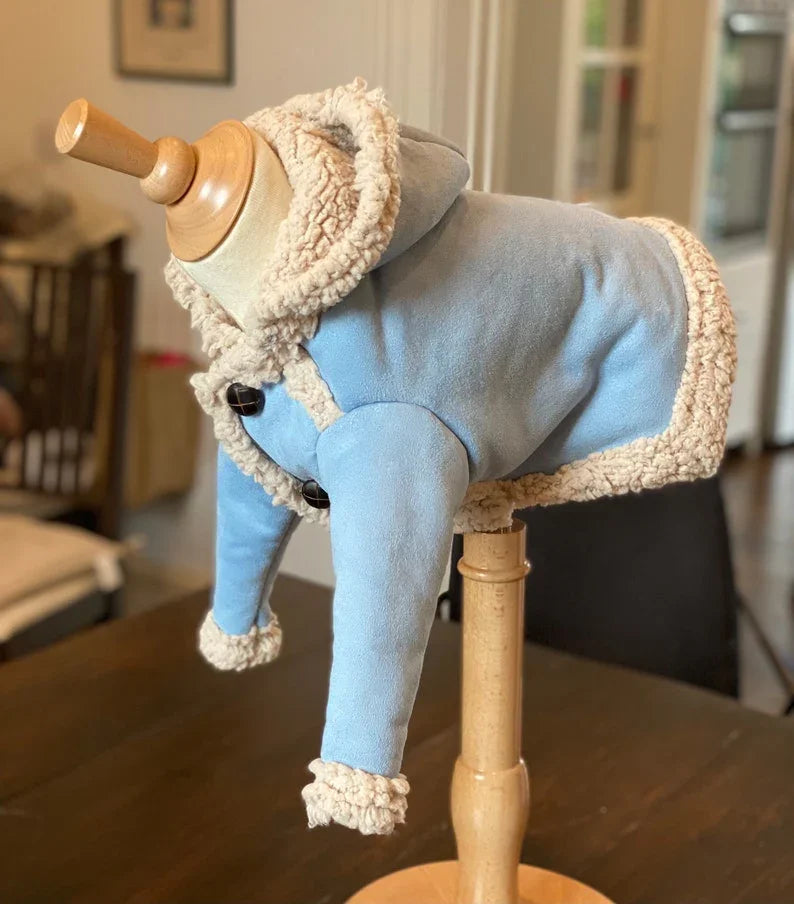 Faux Sheepskin Coat - UnoRuben