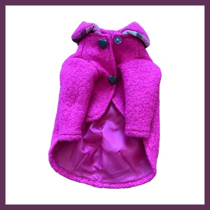 Boiled Wool Coat - Available in Multiple Colours