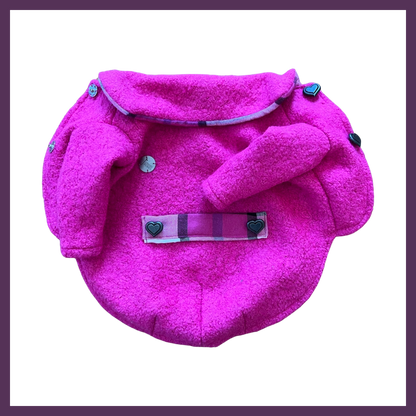 Boiled Wool Coat - Available in Multiple Colours